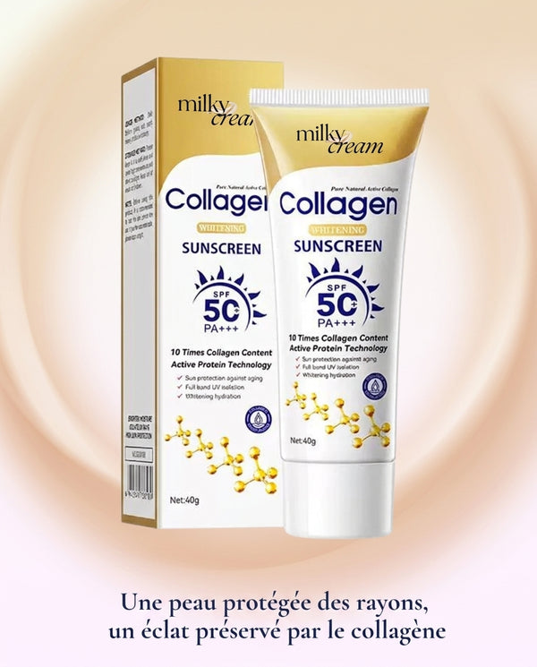 Crème solaire collagène SPF50+